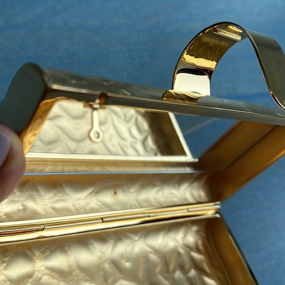 Edie Parker Gold Clutch